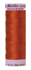 Mettler Silk-finish 50wt Solid Cotton Thread 164yd/150m Copper