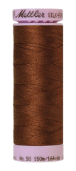 Mettler Silk-finish 50wt Solid Cotton Thread 164yd/150m Redwood