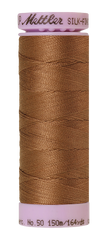 Mettler Silk-finish 50wt Solid Cotton Thread 164yd/150m Hazelnut