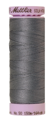 Mettler Silk-finish 50wt Solid Cotton Thread 164yd/150m Flint Stone