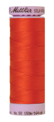 Mettler Silk-finish 50wt Solid Cotton Thread 164yd/150m Paprika