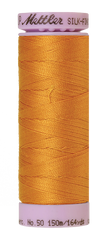 Mettler Silk-finish 50wt Solid Cotton Thread 164yd/150m Sunflower