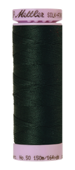 Mettler Silk-finish 50wt Solid Cotton Thread 164yd/150m Spruce Forest