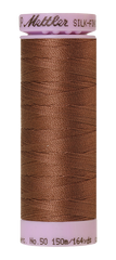 Mettler Silk-finish 50wt Solid Cotton Thread 164yd/150m Clove