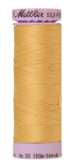 Mettler Silk-finish 50wt Solid Cotton Thread 164yd/150m Candlelight