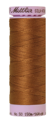 Mettler Silk-finish 50wt Solid Cotton Thread 164yd/150m Light Cocoa