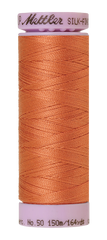 Mettler Silk-finish 50wt Solid Cotton Thread 164yd/150m Melon