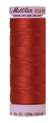 Mettler Silk-finish 50wt Solid Cotton Thread 164yd/150m Brick