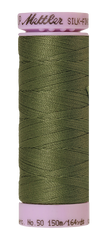 Mettler Silk-finish 50wt Solid Cotton Thread 164yd/150m Seagrass