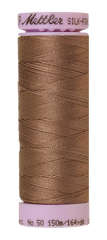 Mettler Silk-finish 50wt Solid Cotton Thread 164yd/150m Espresso