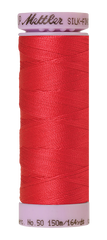 Mettler Silk-finish 50wt Solid Cotton Thread 164yd/150m Geranium