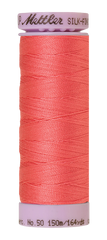 Mettler Silk-finish 50wt Solid Cotton Thread 164yd/150m Persimmon