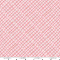 Phoebe Fabrics Color Stitch-Sewn Straight (Sold By 1/2 Meter)