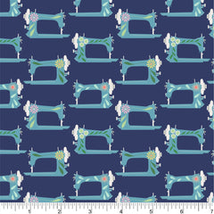 Phoebe Fabrics Color Stitch-Threaded Florals 🌸 (Sold By 1/2 Meter)