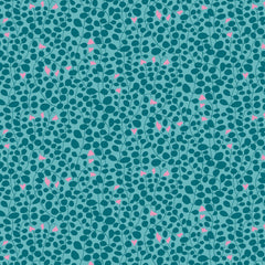 BENARTEX - Blooming Color 2 by Wolff Paper - Caroline - Turquoise (Sold By 1/2 Meter)