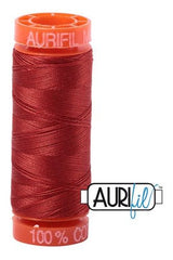 Aurifil Mako 50wt Cotton 200 m 220 yd. spool - 2395 Pumpkin Spice