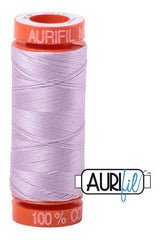 Aurifil Mako 50wt Cotton 200 m 220 yd. spool - 2510 Light Lilac