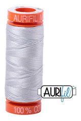 Aurifil Mako 50wt Cotton 200 m 220 yd. spool - 2600 Dove