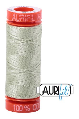 Aurifil Mako 50wt Cotton 200 m 220 yd. spool - 2908 Spearmint
