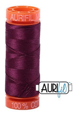 Aurifil Mako 50wt Cotton 200 m 220 yd. spool - 4030 Plum