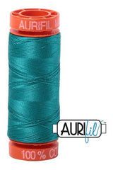 Aurifil Mako 50wt Cotton 200 m 220 yd. spool - 4093 Jade