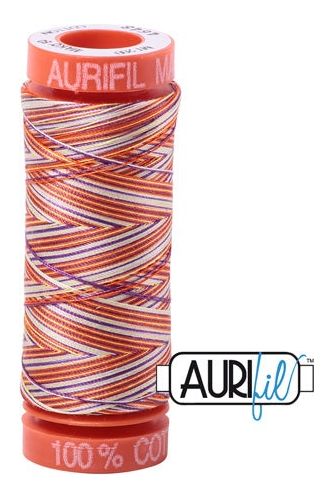 Aurifil Mako 50wt Cotton 200 m 220 yd. spool - 4648 Desert Dawn
