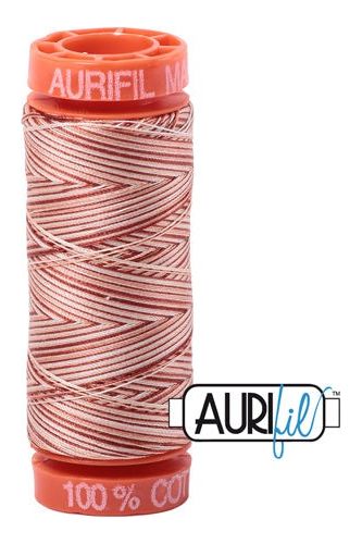 Aurifil Mako 50wt Cotton 200 m 220 yd. spool - 4656 Cinnamon Sugar