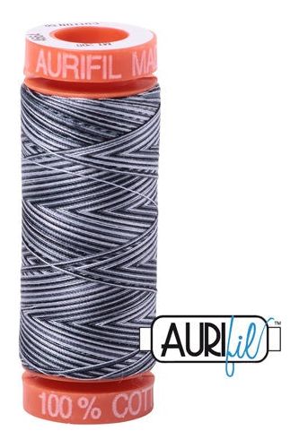 Aurifil Mako 50wt Cotton 200 m 220 yd. spool - 4664 Stonefields