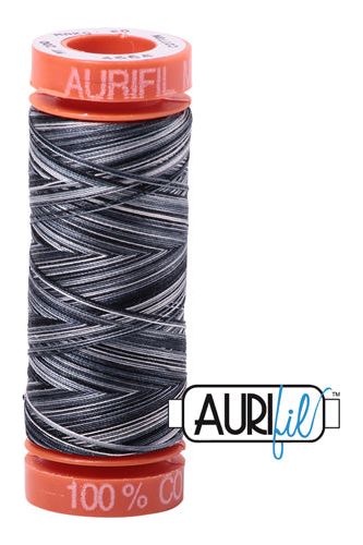 Aurifil Mako 50wt Cotton 200 m 220 yd. spool - 4665 Graphite
