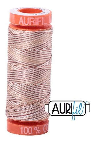 Aurifil Mako 50wt Cotton 200 m 220 yd. spool - 4666 Biscotti