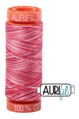 Aurifil Mako 50wt Cotton 200 m 220 yd. spool - 4668 Strawberry Parfait