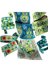 Tula Pink, All-Stars Agave Pack, Renaissance Ribbons