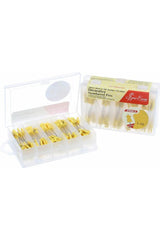 Yellow Numbered Pins 1-20 - 200pk