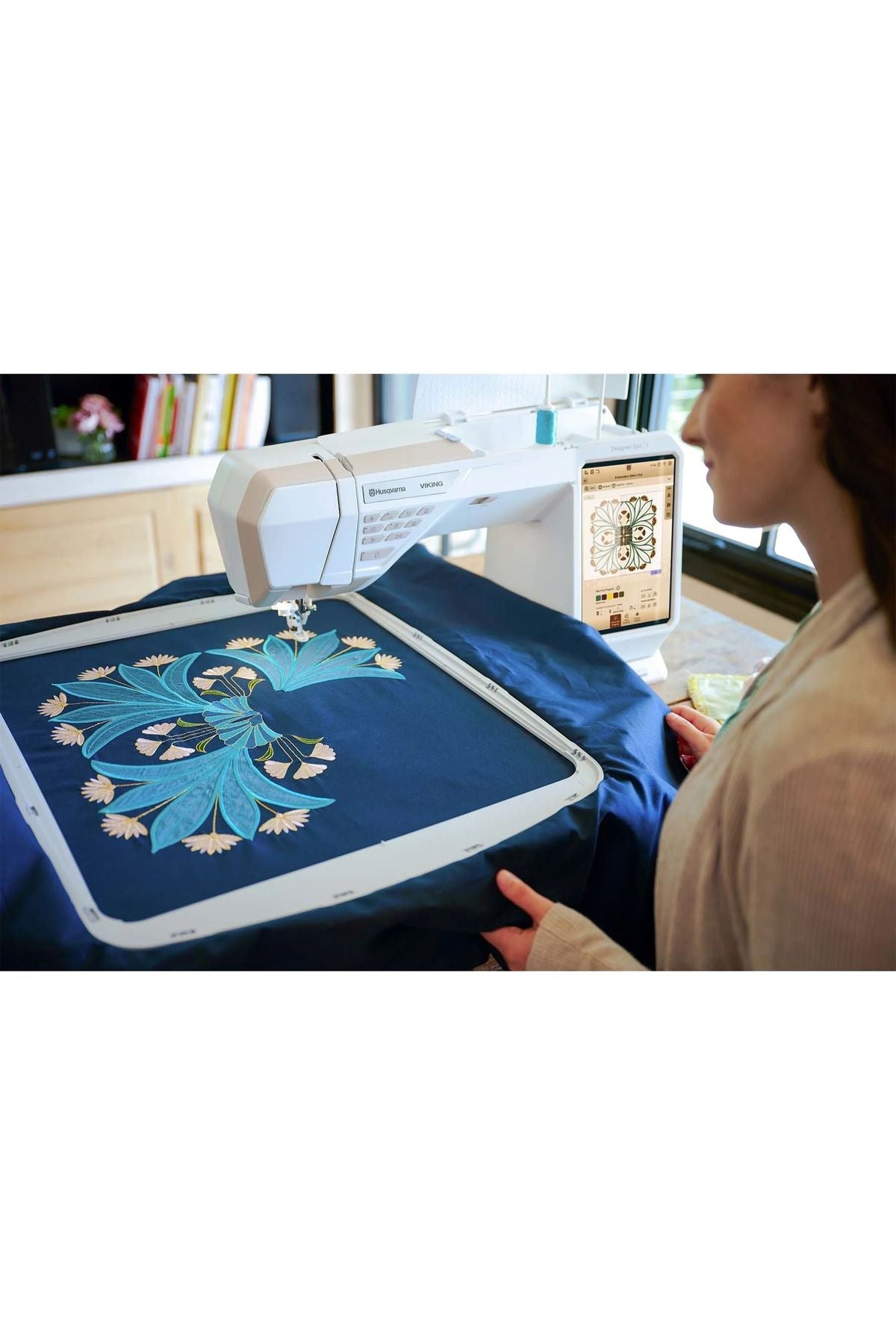 HUSQVARNA® VIKING® DESIGNER EPIC™ 3 Sewing & Embroidery Machine Starlight Bronze