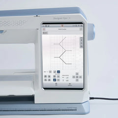 DESIGNER EPIC™ 3 Nordic Frost Sewing & Embroidery Machine