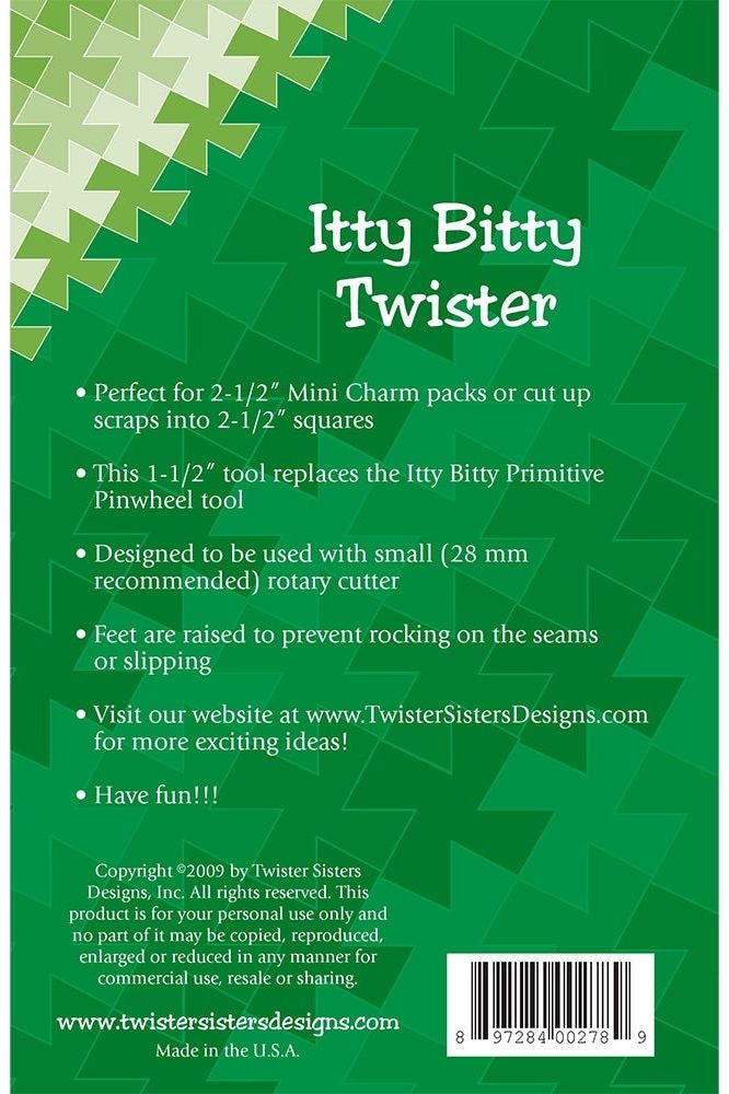 Twister Pinwheel Quilting Ruler