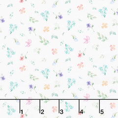 Butterfly Fantasy - Sprigs Multi Yardage (Sold By 1/2 Meter)