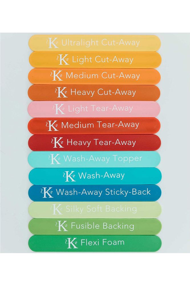 Kimberbell, Stabilizer Slap Band Organizers - 16pk