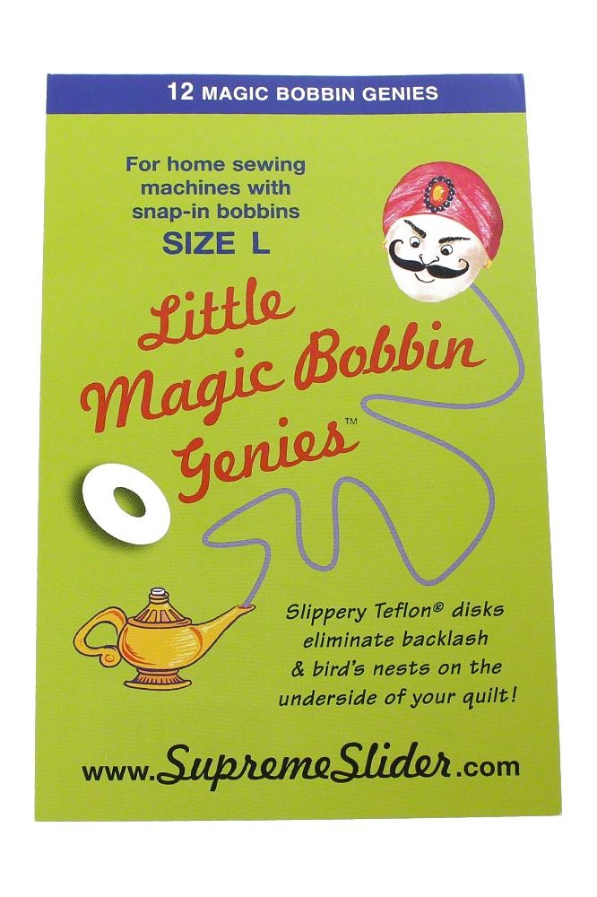 Washer, Little Genie Magic Bobbin Washer 12pk  #LG12 - All About Sewing 