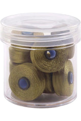 Fil-Tec Magna-Glide Delights, L Style Prewound Polyester Bobbins, Jar of 20