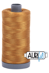 Aurifil Mako 28wt Cotton 750 m 820 yd. spool - 2975 Brass