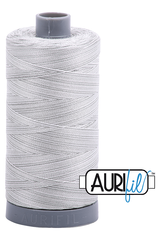 Aurifil Mako 28wt Cotton 750 m 820 yd. spool - 4060 Silver Moon
