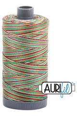 Aurifil Mako 28wt Cotton 750 m 820 yd. spool - 4650 Leaves