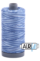 Aurifil Mako 28wt Cotton 750 m 820 yd. spool - 4655 Storm at Sea