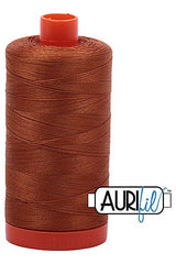Aurifil Mako 50wt Cotton 1300 m 1422 yd. spool - 2155 Cinnamon