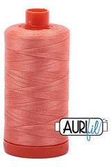 Aurifil Mako 50wt Cotton 1300 m 1422 yd. spool - 2220 Light Salmon