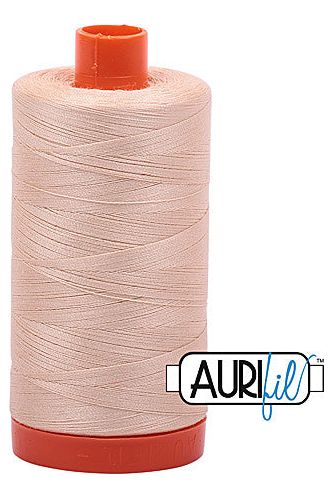 Aurifil Mako 50wt Cotton 1300 m 1422 yd. spool - 2315 Shell