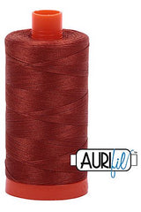 Aurifil Mako 50wt Cotton 1300 m 1422 yd. spool - 2350 Copper
