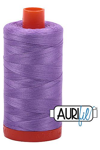 Aurifil Mako 50wt Cotton 1300 m 1422 yd. spool - 2520 Violet