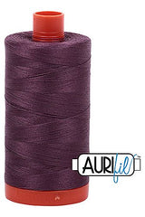 Aurifil Mako 50wt Cotton 1300 m 1422 yd. spool - 2568 Mulberry